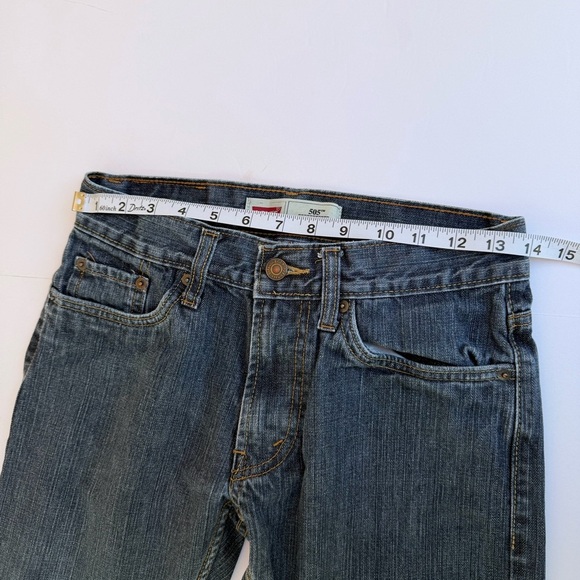 Boys Levi’s 505 Straight Leg Jeans Size 8 Husky 
28w x 23l​ - Picture 4 of 9